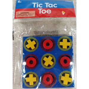 Tic Tac Toe Travel Game Toy